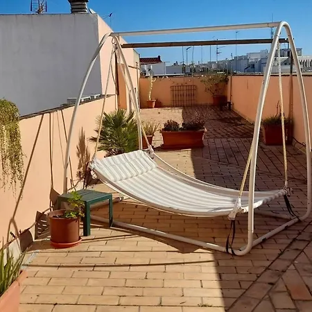 Charming In 65 M² Terrace جيريز